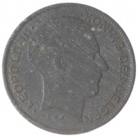 Монета Бельгия 5 франков 1941