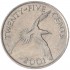 Бермудские острова 25 центов 2001