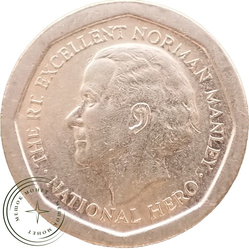 Ямайка 5 долларов 1996