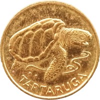 Монета Кабо-Верде 1 эскудо 1994 Черепаха
