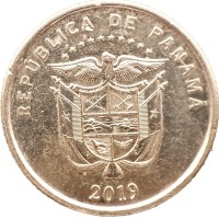 Монета Панама 1/10 бальбоа 2019