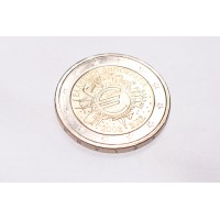 Монета Греция 2 евро 2012 10 лет наличному обращению евро