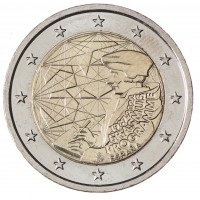 Монета Испания 2 евро 2022 Эразмус