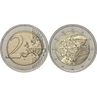 Монета Испания 2 евро 2022 Эразмус