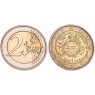 Франция 2 евро 2012 10 лет наличному обращению евро