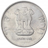 Индия 2 рупии 2017