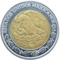 Мексика 1 песо 1998