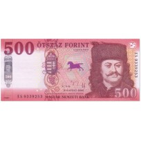 Банкнота Венгрия 500 форинтов 2025