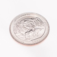 США 25 центов 2011 Национальный парк Олимпик