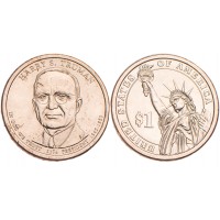 Монета США 1 доллар 2015 Гарри Трумэн