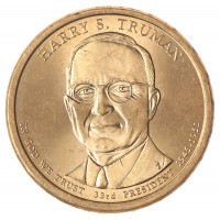США 1 доллар 2015 Гарри Трумэн