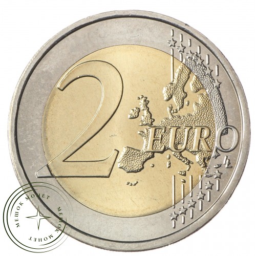 Финляндия 2 евро 2010 150 лет марке