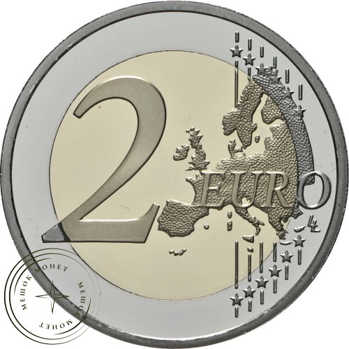 Монако 2 евро 2020 300 лет со дня рождения Оноре III — 93702694