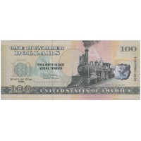 Банкнота США 100 долларов штат Юта — сувенирная банкнота