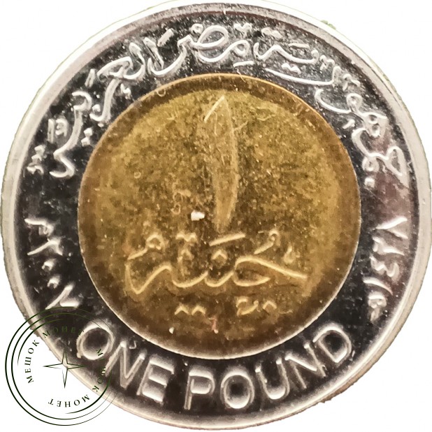 Египет 1 фунт 2007 — 937043866