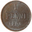 1 пенни 1906