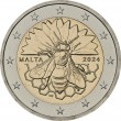 Мальта 2 евро 2024 Пчела