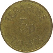 Жетон Великобритания Terarose Token 5p
