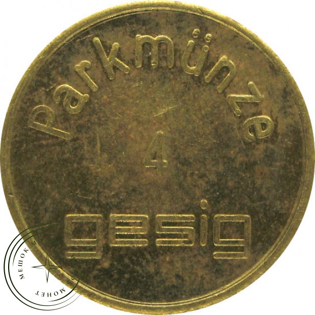 Жетон Парковочный Parkmunze 4 gesig