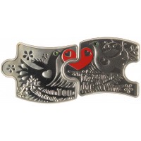 Острова Ниуэ 1 доллар 2012 Ты и Я (набор 2 монеты)